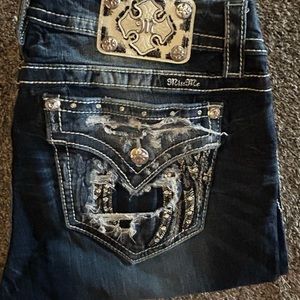 Miss me bootcut jeans size 31 long (35in inseam)